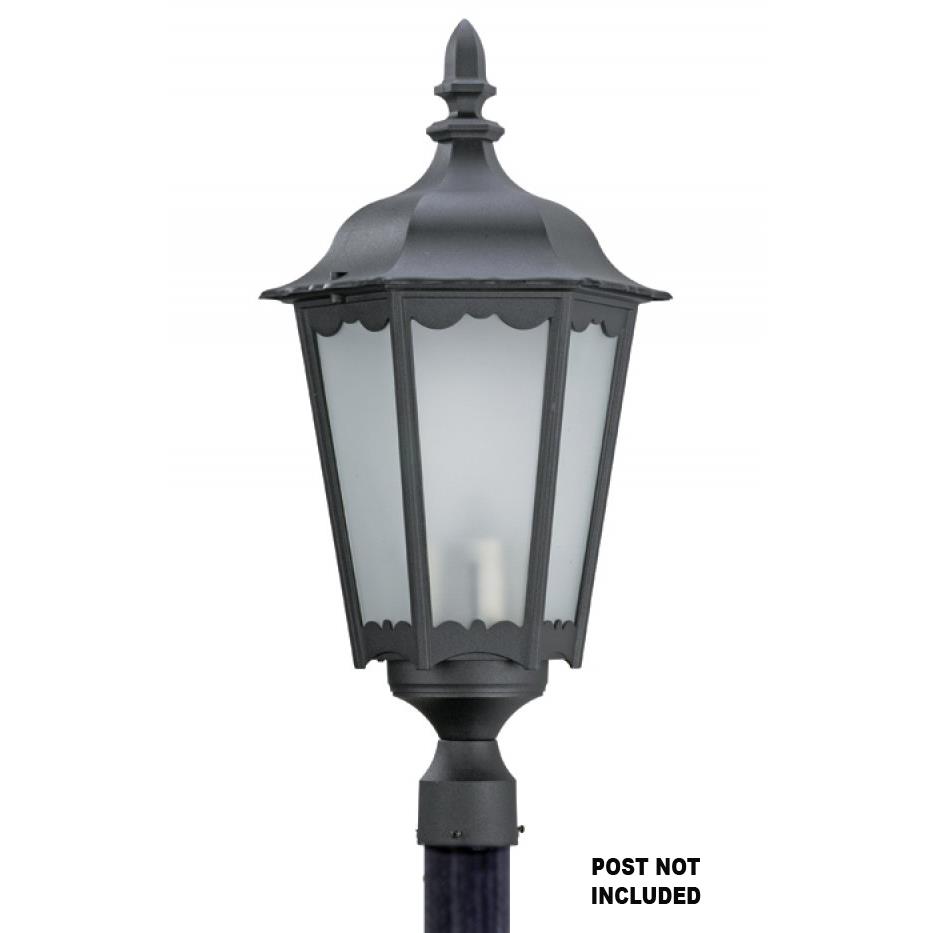 Wave Lighting C59TF-150H-WH Commercial River Walk Series Post Light in White